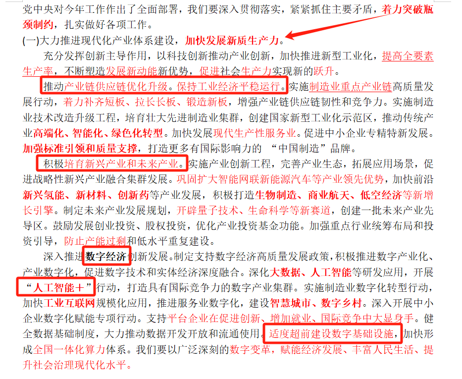 回顾政府工作报告,重新理解低空经济、量子科技、合成生物学!-韭研公社